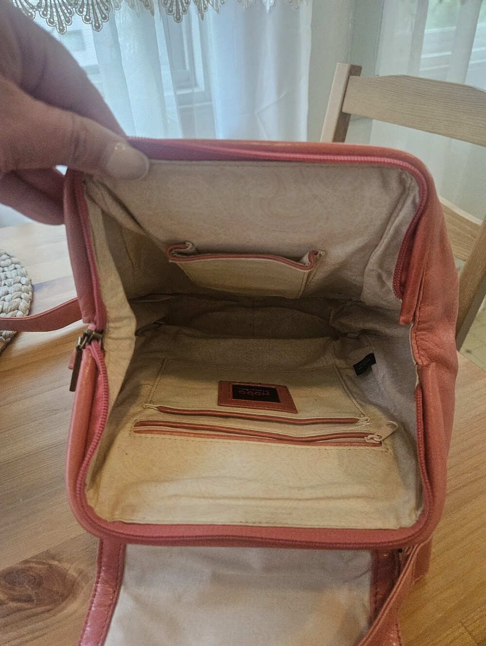 Vintage Pink Hobo International leather handbag - Picture 13 of 15